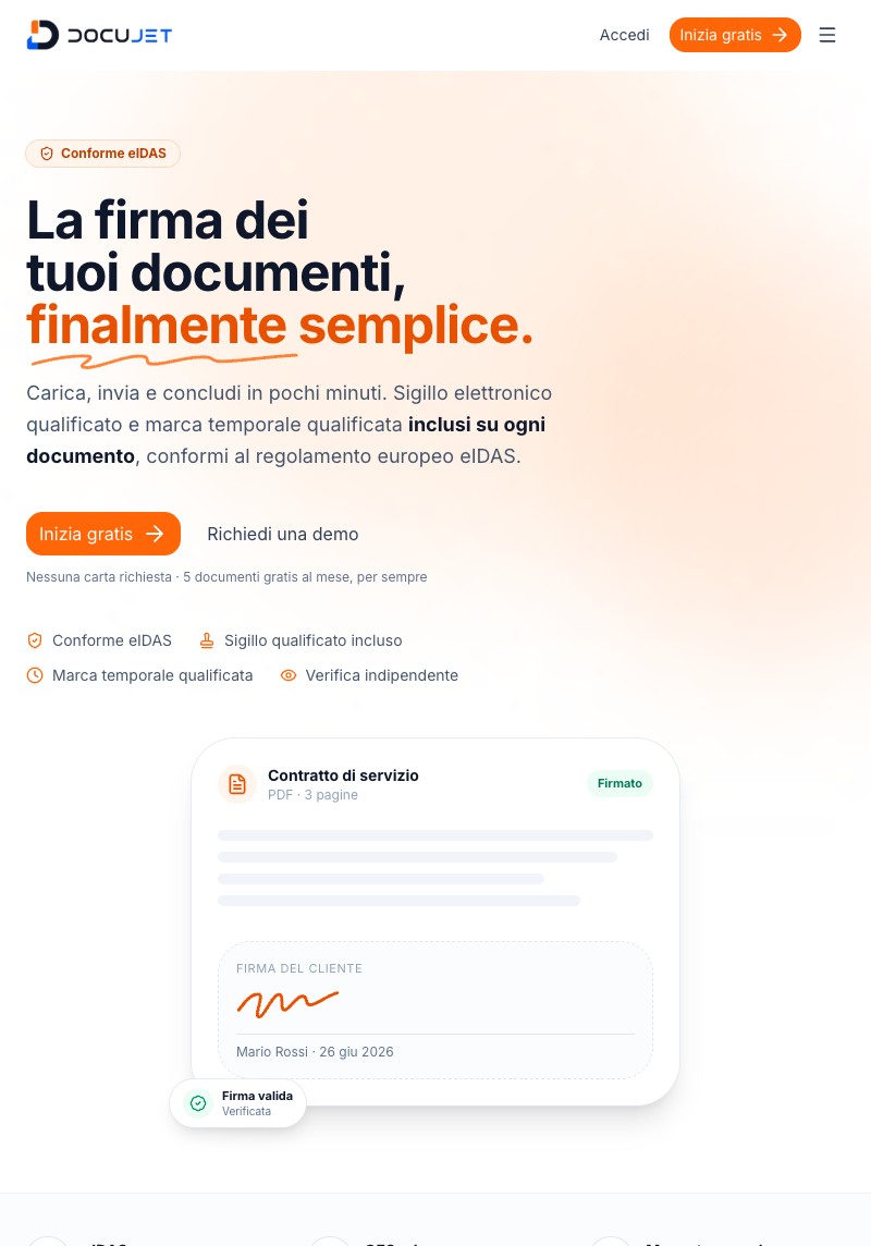 Anteprima di Docujet